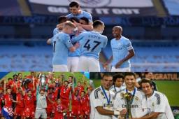 El Manchester City está cerca de superar el récord de victorias consecutivas impuestas por Real Madrid y Bayern Múnich.