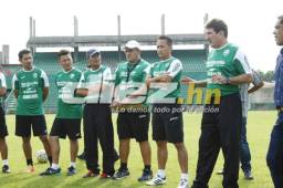 Héctor Vargas quiere en Marathón futbolistas que realmente suden la camiseta.