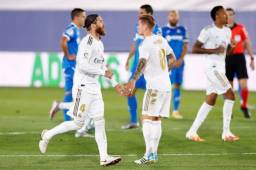 Real Madrid está muy cerca del título en España tras conseguir una ventaja de cuatro puntos sobre el Barcelona.