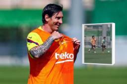 Lionel Messi deja claro que ya está ansioso por jugar en la Liga de España. Su nivel es impresionante.