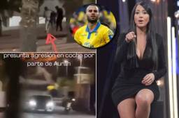 Aurah Ruiz desmintió que haya intentado atropellar a Jesé Rodríguez luego de tener una fuerte discusión.