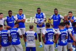 La Selección de Honduras realizó su último entrenamiento previo al choque ante Puerto Rico en el Nacional. FOTOS: Ronal Aceituno