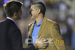 Diego Vázquez salió satisfecho del partido a pesar de haber perdido.