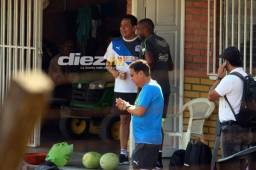 Nahún Espinoza dijo que si Wilson Palacios está en condiciones jugará con él. Foto Ronald Aceituno