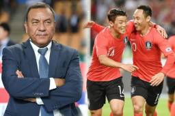 La Selección de Honduras no pudo contra Corea del Sur en un amistoso pero el entrenador de la Bicolor dice que miró cosas positivas. Fotos cortesía