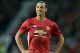 Ibrahimovic está teniendo un buen torneo con el Manchester United y el LA Galaxy de la MLS lo tiene en la mira. Foto AFP
