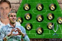 Lopetegui ya tiene claro el 11 que usará el miércoles 15 de agosto ante el Atlético de Madrid (1:00 pm de Honduras). Quieren el primer título de la temporada 2018-19, es decir, el de la Supercopa de Europa. El partido se disputará en el A. Le Coq Arena de Estonia.