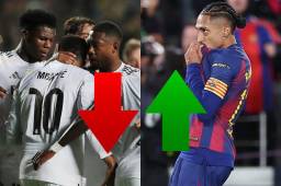 Barcelona sigue prendido en el liderato de La Liga luego de los de Raphinha y Dani Olmo.