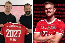 Bayern Múnich anuncia el fichaje del central holandés Matthijs de Ligt.