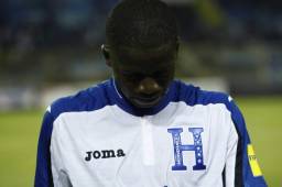 Boniek García salió triste tras la derrota de Honduras vs Panamá.