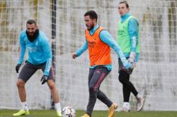 Hazard se mantiene en óptimas condiciones y podría ser titular frente al Alavés.