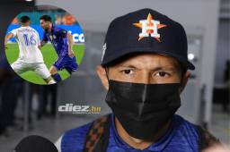 El volante hondureño retornó al país después de un momento inolvidable en su carrera tras compartir con Messi.
