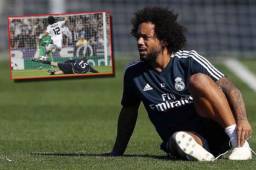 Crouch asegura que el árbitro se equivocó en expusarlo ante el Real Madrd porque Marcelo exageró el vuelo.