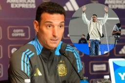 Scaloni asegura que tomó decisión con Di María de cara al futuro y que todo depende del Fideo.