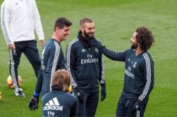 Courtois y Marcelo son las nuevas bajas del Real Madrid para el partido ante el Manchester City.