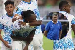 Alberth Elis ya no jugará más con Honduras en la Copa Oro 2023 por lesión. Fotos: Mauricio Ayala.