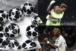 Champions League: los rivales del Barcelona y Real Madrid en los octavos de final