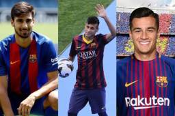 André Gomes, Neymar y Coutinho son de los fichajes más caros del Barcelona.