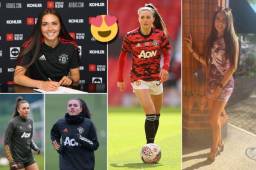 La joven futbolista firmó su primer contrato con los 'Diablos Rojos' y fue traspasada a préstamo al Sheffield. Conocé a una de las jugadoras más bellas de Inglaterra.