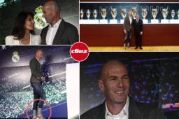 Zinedine Zidane fue oficializado este lunes como nuevo entrenador del Real Madrid y dejamos algunas imágenes que seguramente no viste en TV.