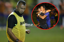 Humberto Rivera, técnico de Olancho FC celebra el título y su 33 aniversario de casado: “Hoy es un día muy especial”