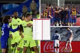 Barcelona alcanzó los 59 puntos en 27 jornadas disputadas en la liga española.