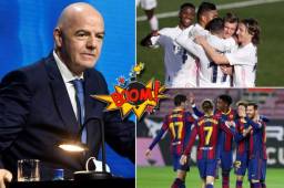 Gianni Infantino confirmó que en la FIFA también desaprueban la Superliga europea y amenazó a los 12 equipos que ya están inscritos para participar.
