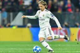 Luka Modric ingresó por Casemiro ante el CSKA.