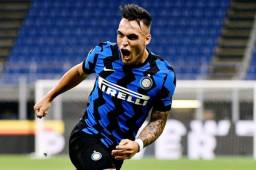 El argentino Lautaro Martínez (23 años) anotó 16 goles en 37 partidos en la actual temporada con el Inter de Milán (solo en Liga)