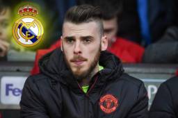 David de Gea jugó de titular en el último juego del Manchester United ante el City.