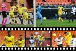 El delantero hondureño Antony 'Choco' Lozano se robó las cámaras al marcar enorme golazo con el Cádiz en el empate frente al Valencia en la Liga Española.