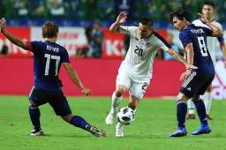 Costa Rica cerró su gira asiática con derrota 3-0 ante Japón. Foto EFE
