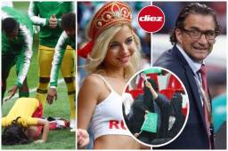 Te dejamos las mejores imágenes que no se vieron por TV en el primer partido de la Copa del Mundo.