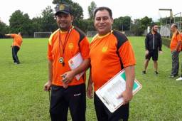 Erick Gallegos le dio la bienvenida a su hermano, Gustavo.