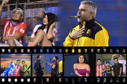 El estadio Olímpico ha sido protagonista una vez más del tercer clásico entre Real España y Olimpia en siete días. Hermosas chicas y muchos fanáticos de ambos clubes han dicho presente a la fiesta de Copa Premier.