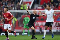 Van Dijk ‘amenazó’ a Lisandro Martínez en la goleada del Liverpool ante el United: “Vení y proba eso conmigo”