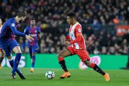 Lozano ha jugado un partido de titular con Girona y fue ante el Barcelona.