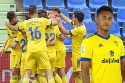 El hondureño sumó minutos en la victoria del Cádiz sobre el Getafe.