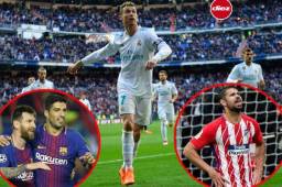 El Real Madrid se posiciones solo por detrás del Atlético de Madrid y Barcelona.