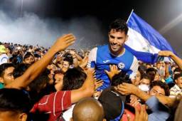 Juan Barrera, del Comunicaciones de Guatemala, es la gran figura de la selección de Nicaragua.