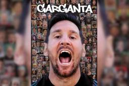 Messi fue la tapa número 100 de la Garganta Poderosa y concientizó a la población.