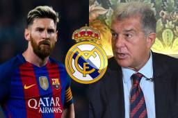 Messi sorprendió visitando el Camp Nou y Laporta se ha referido a eso.