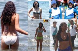 Miles de personas han decidido volcarse a las playas en diferentes regiones del país. Les mostramos como se vive en Puerto Cortés.