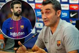 Valverde felicitó a Piqué por su nuevo proyecto y restó importancia a las polémicas.