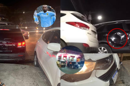 El futbolista del Real España no sufrió heridas mayores en el accidente suscitado en el barrio Cabañas de San Pedro Sula.