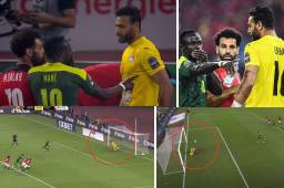¡Momento épico en la final de la Copa Africana! Salah ‘aconseja’ a su portero dónde Mané lanzaría su penal y el senegalés lo falla