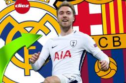 Christian Eriksen es del interés del Real Madrid y Barcelona; él piensa nada más en el Mundial.