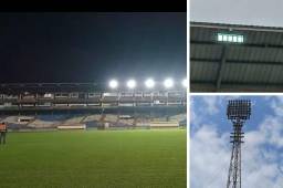 Te mostramos cómo quedó el estadio Morazán con su nuevo alumbrado.