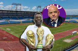 ¡Tremendo homenaje! Honduras tendrá un estadio llamado Pelé, una iniciativa de FIFA en todos los países del mundo