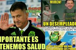 Jamaica venció 1-0 a la selección mexicana y los memes arrasan en las redes sociales. No perdonan a Juan Carlos Osorio.